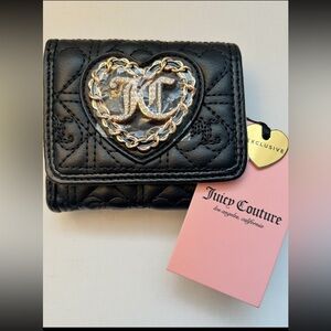 Juicy Couture Double Sided Trifold Wallet